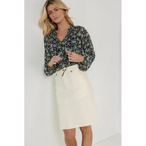 Andie Skirt in Cream