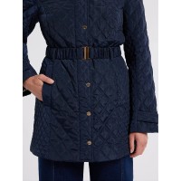 Glam Quilted Parka