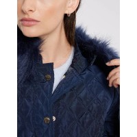 Glam Quilted Parka