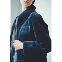 Nutria Bomber Jacket (Blue)