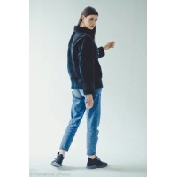 Nutria Bomber Jacket (Blue)