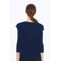 Dania Nursing Top Navy Indigo