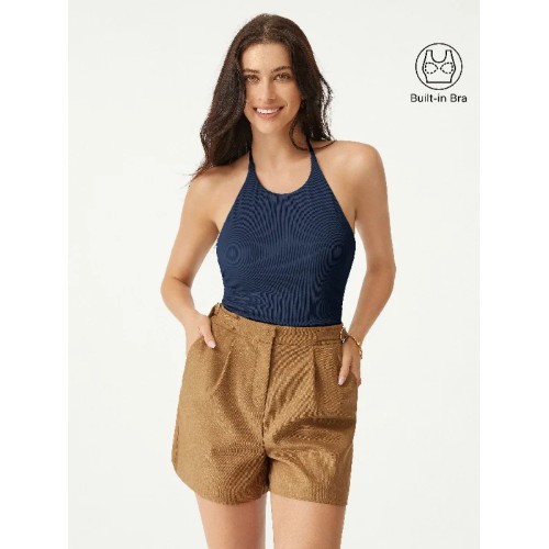 Strappy Open-Back Bandless Brami