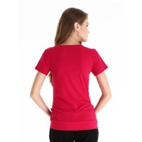Alma Blouson Nursing Top Red